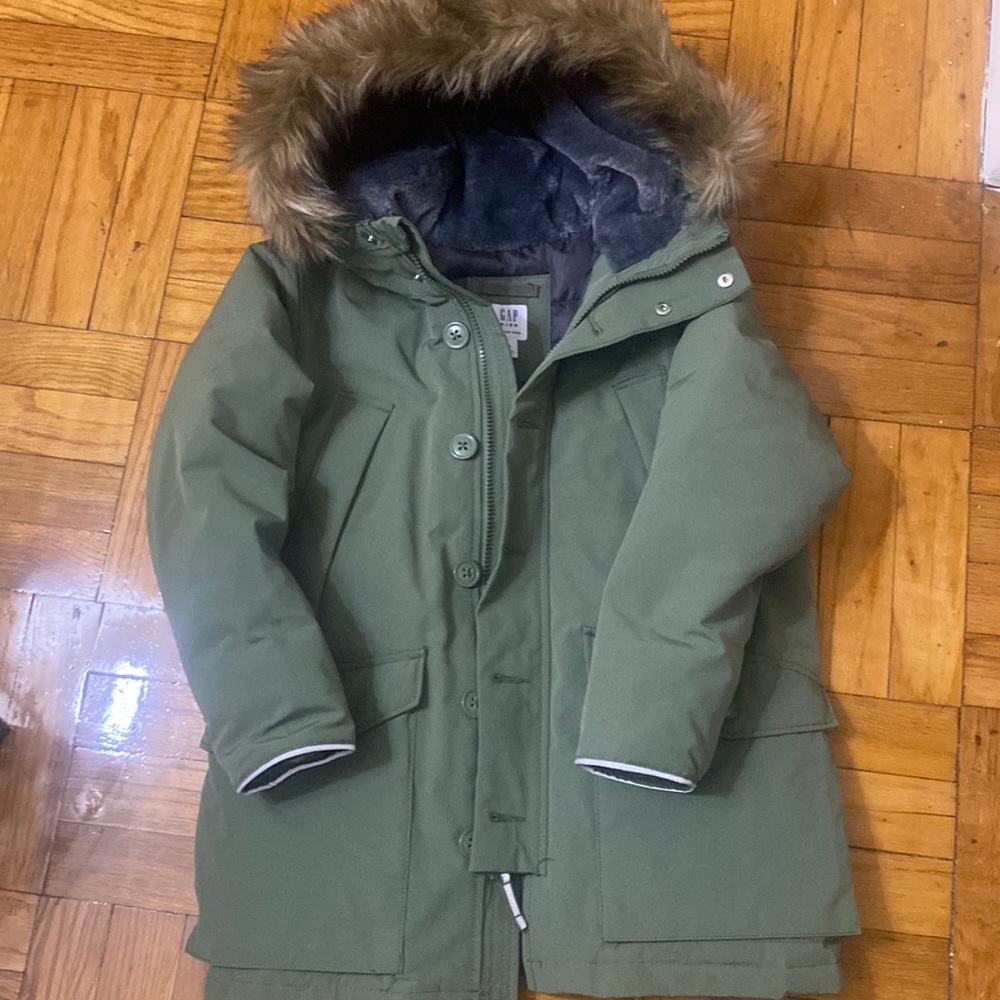 Boys gap parka coat